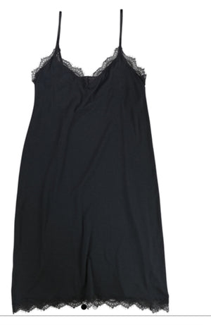 Lace detail pajama night gown