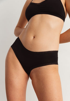 the micro lace trim hipster