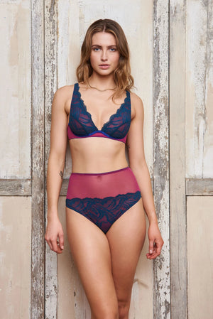 Brea Lace High Apex Underwire Bra
