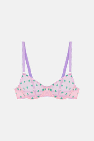 Arella Embroidery Underwire Bra