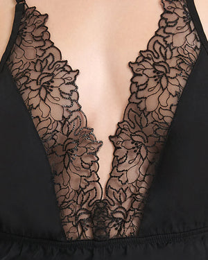 Alanna Luxury Satin Teddy