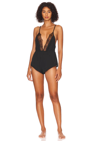 Alanna Luxury Satin Teddy