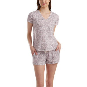 V-Neck Shortie PJ Set