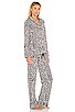 Notch Collar Pajama Set
