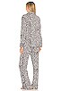 Notch Collar Pajama Set