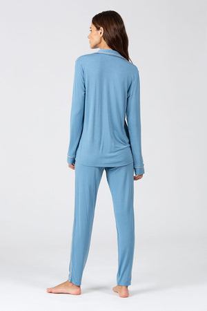 Gisele Tuxedo Slim PJ Set