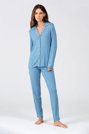 Gisele Tuxedo Slim PJ Set